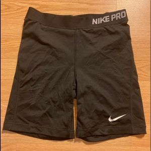 Nike pro compression shorts